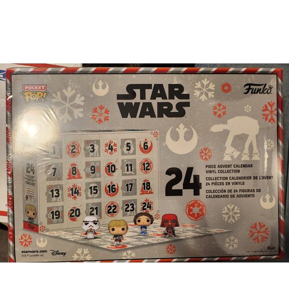 Funko Pop! Advent Calendar: Star Wars Holiday 2022, NIB - Picture 3 of 4